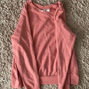 Coral sweatshirt